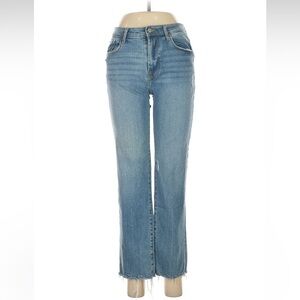 Kensie Vintage Luxe Classic Blue Women's Raw Hem Jeans